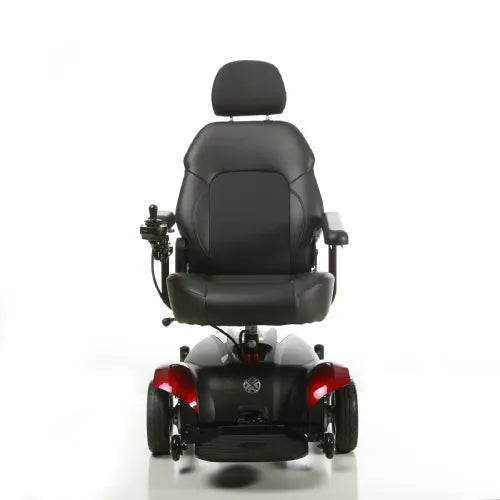 Close-up image of Vision CF Reclining Electric Power Wheelchair by Merits