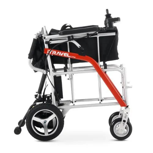 Portable Electric Wheelchair with Ultralight Weight Frame and 4 MPH Top Speed by Metro Mobility