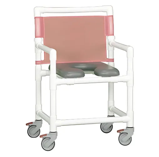 Soft Seat Rolling Shower Chair