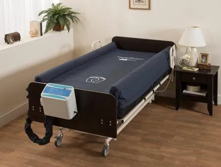 Close-up image of Comfort Zone Bariatric Alternating Pressure Mattress with Low Air Loss LAL