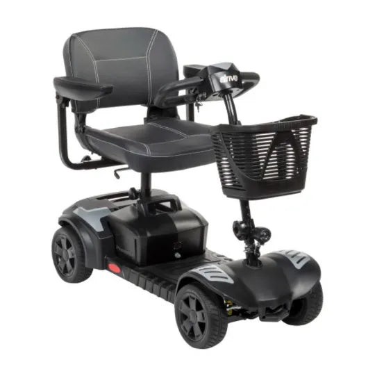 Close-up image of Drive Medical Heavy Duty Mobility Scooter with 350 Lbs Capacity - Phoenix LT 4-Wheel Scooter