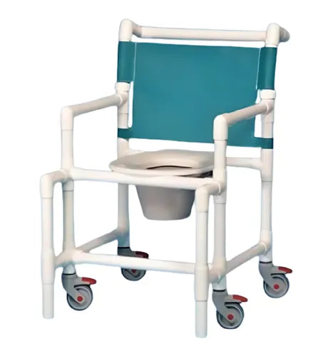Close-up image of Mid-Size Shower Chair Commode