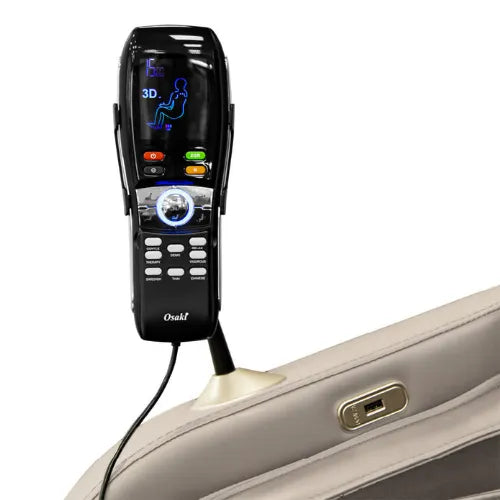 3D Massage Chair with Recliner, Built-in Bluetooth Speaker, Body Scan, Quiet Massage, OS-Hiro LT by Osaki
