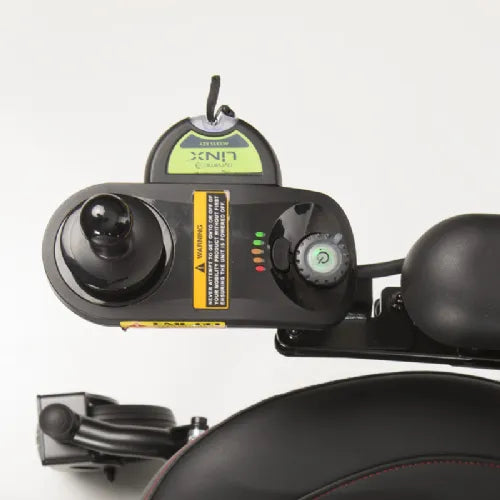 Close-up image of Vision Sport Electric Power Wheelchairs
