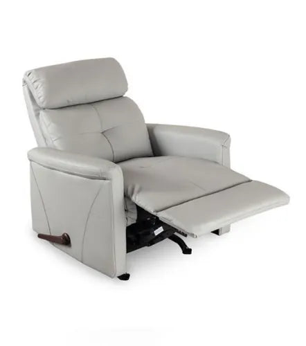 Close-up image of Antimicrobial Vinyl Upholstery Rocking Recliner for Senior Care by Medacure