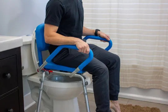 GentleBoost Uplift 3-in-1 Commode Shower Chair by Platinum Health
