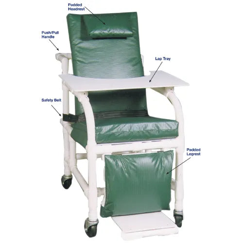 Close-up image of Bariatric Geri Chair Recliner by McKesson