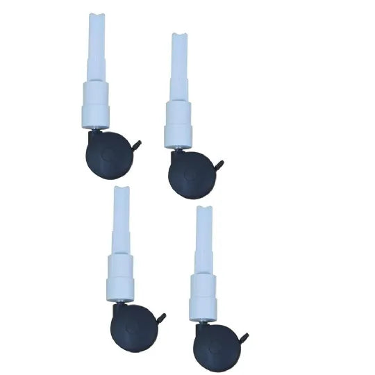 Replacement Casters and Mesh Cover for MJM PVC-Framed Shower Chairs