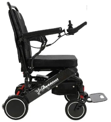 Pegasus Electric Wheelchairs by Discover My Mobility, Folding Carbon Fiber Frame, Standard and Bariatric Models Available