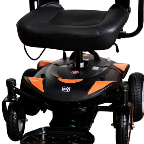 Electric Wheelchair with Swivel Seat - GoRide CRZ Powerchair by SuperHandy