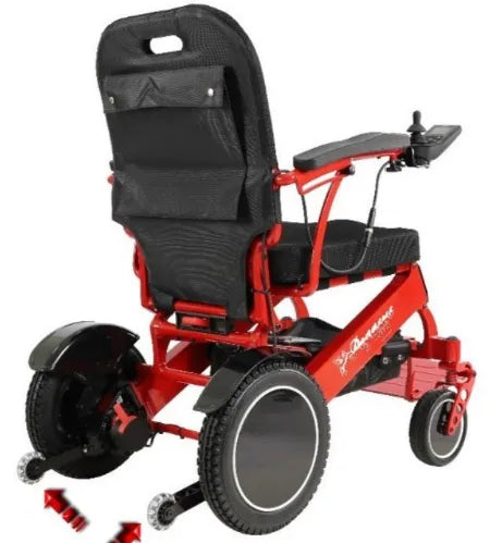 Pegasus Electric Wheelchairs by Discover My Mobility, Folding Carbon Fiber Frame, Standard and Bariatric Models Available