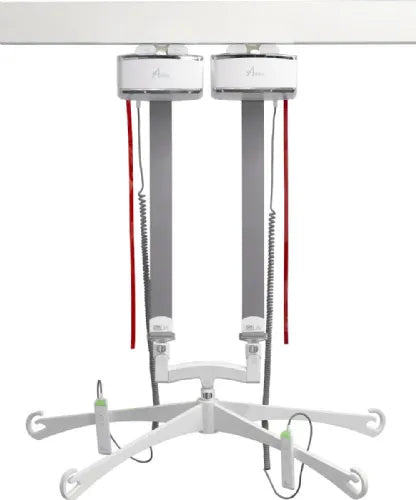 Close-up image of Amico Bariatric Power Traverse Straight Track Ceiling Lift Systems