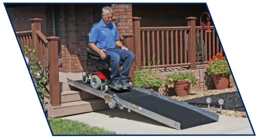 Wheel-a-Bout Portable Wheelchair Ramp