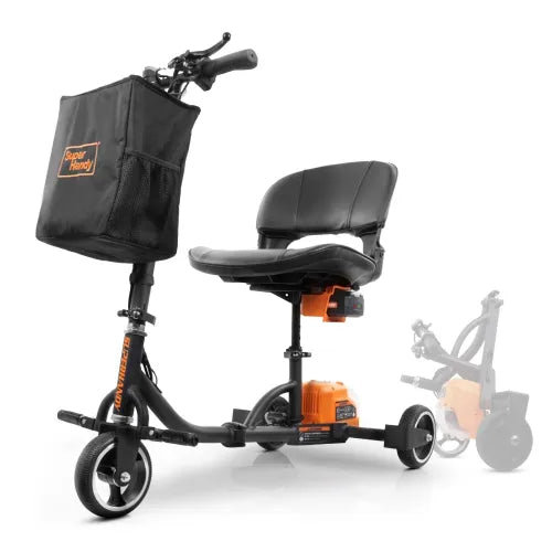 Lightweight Foldable 35 lbs Mobility Scooter OG with Extra Battery by SuperHandy