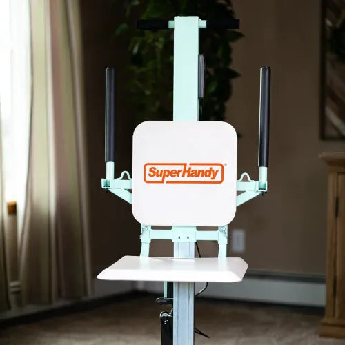 Electric Floor Lift for Seat Transfer Assistance with 400 lbs. Weight Capacity - GoRise FC by SuperHandy