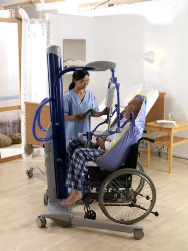 Maxi Move Portable Patient Lift with Powered DPS by ArjoHuntleigh (FULLY ASSEMBLED)