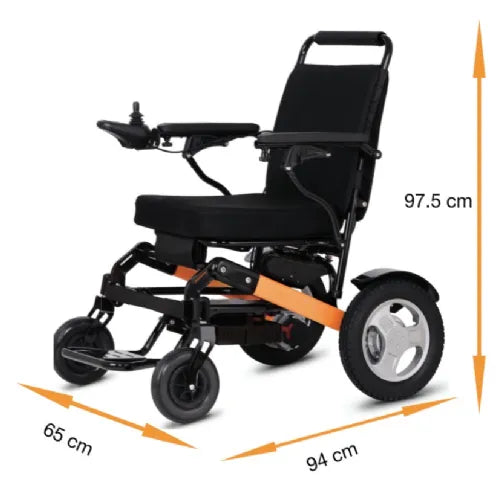 JBH D10 Portable Folding Electric Wheelchair