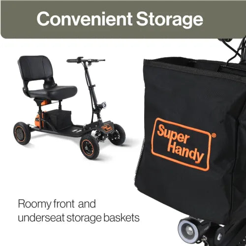 SuperHandy All Terrain 4 Wheels Mobility Scooter with Off Road Design and 330 lbs. Capacity