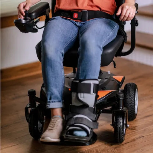 Electric Wheelchair with Swivel Seat - GoRide CRZ Powerchair by SuperHandy