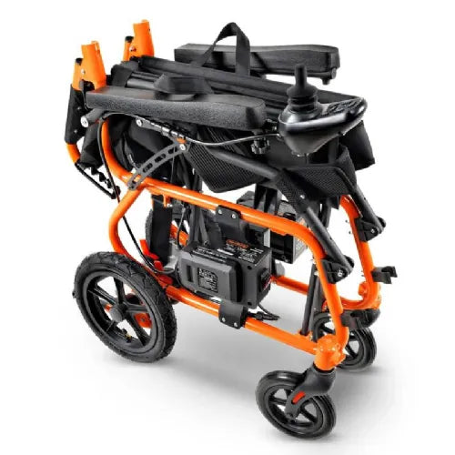 Portable Electric Wheelchair with Lightweight Design and Independent Support - 220 lbs. Weight Capacity