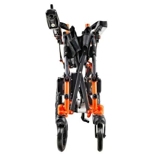 Portable Electric Wheelchair with Lightweight Design and Independent Support - 220 lbs. Weight Capacity