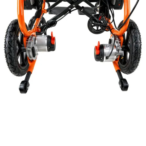Portable Electric Wheelchair with Lightweight Design and Independent Support - 220 lbs. Weight Capacity