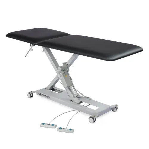 Close-up image of Hausmann Power Exam Table with 2-Section Top | Mammoth 2