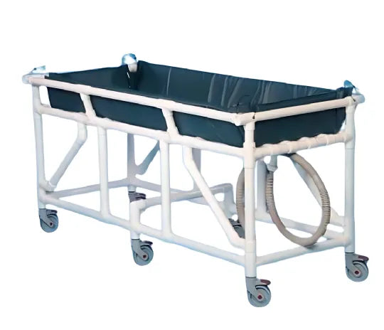Close-up image of Universal Rust-Resistant Mobile Shower Bed