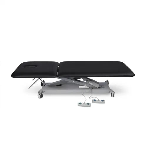 Close-up image of Hausmann Power Exam Table with 2-Section Top | Mammoth 2