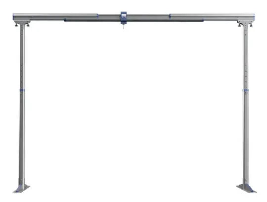 Portable Overhead Ceiling Lift Track and Lift Motor | 440 lbs with Adjustable Height Range by Mackworth