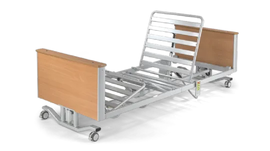 Electric Hospital Bed with Four Adjustable Sections and Domestic Design - Minute 2 by ARJO