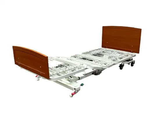 Close-up image of Retractable Bariatric Hospital Bed | Med-Mizer Bariatric Retractabed