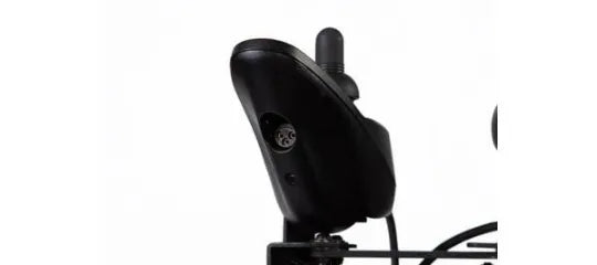 Liberator Electric Power Wheelchair with optional overhead Companion Solar Panel from Solar Mobility | Made in the USA!