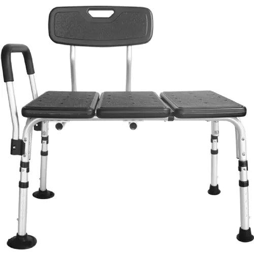 Close-up image of Tub Transfer Bench with Adjustable Height and 220 Lbs. Capacity by PEPE Mobility