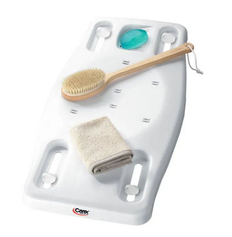 Portable Carex Bath Bench with 300 Pound Capacity - Quantity of 1, 3, or 6