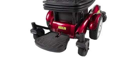 Liberator Electric Power Wheelchair with optional overhead Companion Solar Panel from Solar Mobility | Made in the USA!