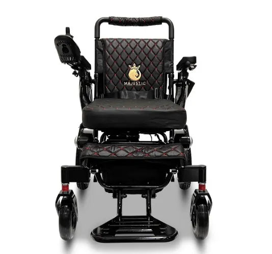 MAJESTIC IQ-7000 Auto-Folding Electric Wheelchair with Joystick Controller by ComfyGO - Cruise and Airline Approved