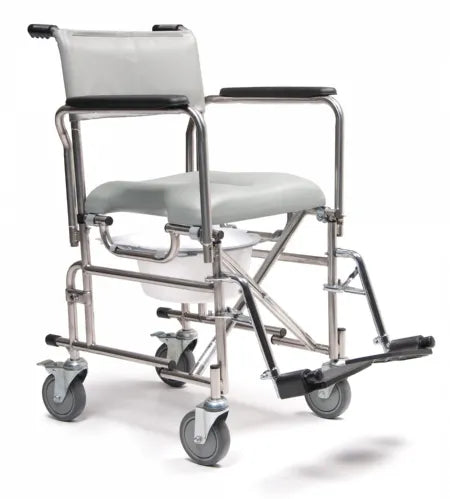 Close-up image of Everest and Jennings Rehab Shower Commode Chair by Graham Field