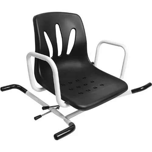 Close-up image of Tub Transfer Bench with Swivel Shower Chair by PEPE