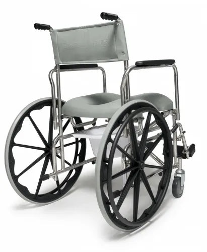 Close-up image of Everest and Jennings Rehab Shower Commode Chair by Graham Field