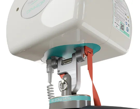 Ceiling Lift Track System with Portable Lift by Mackworth - CP440P - Full Ceiling Mounted or Gantry Lift Kit
