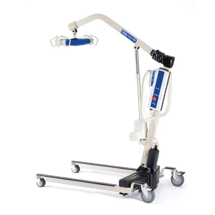 Close-up image of Invacare Reliant 450 Power Lift with Power Opening Low Base