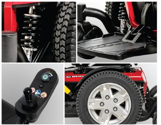 Jazzy 600 ES Power Wheelchair by Pride Mobility