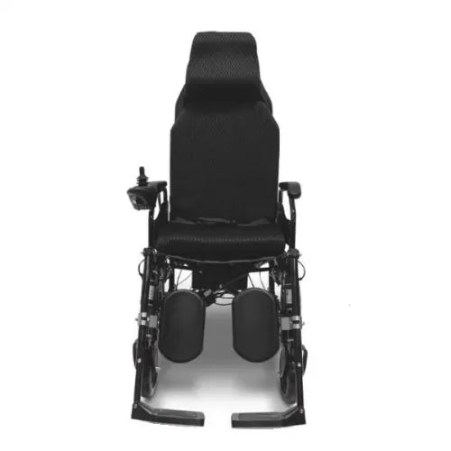 Close-up image of ComfyGO X-9 Remote Controlled Power Wheelchair with 310 lbs. Capacity and Reclining Backrest