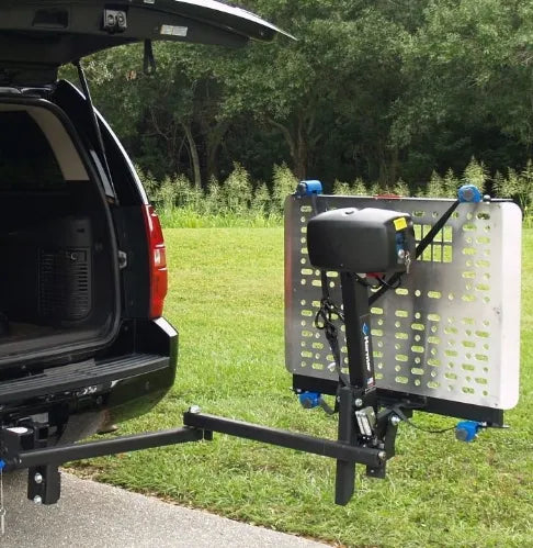 Close-up image of Universal Scooter and Wheelchair Carrier