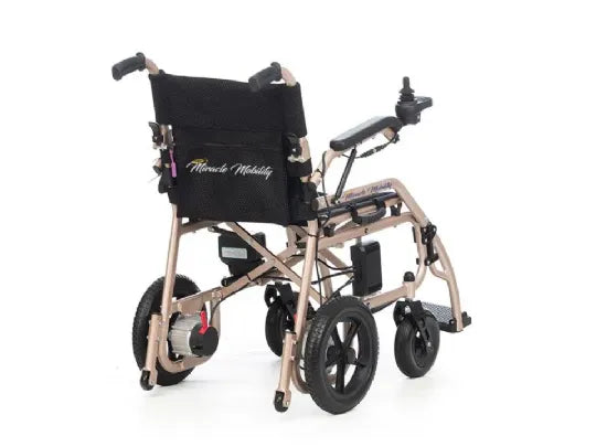 Folding Electric Wheelchair with 220 Pounds Capacity and Airline Approved | Falcon 5000 from Miracle Mobility