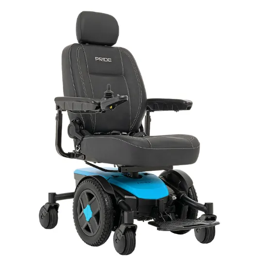 Close-up image of Jazzy EVO 613 Power Wheelchair by Pride Mobility