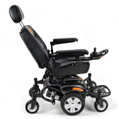 All Terrain Electric Wheelchair with Mid-Wheel Drive | GoRide CRX Powerchair by SuperHandy