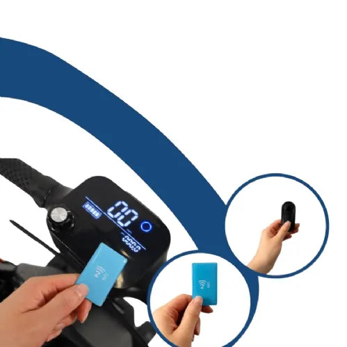 Close-up image of Foldable Electric Scooter with Automatic Folding - ReNuCare FLEXI Cruise