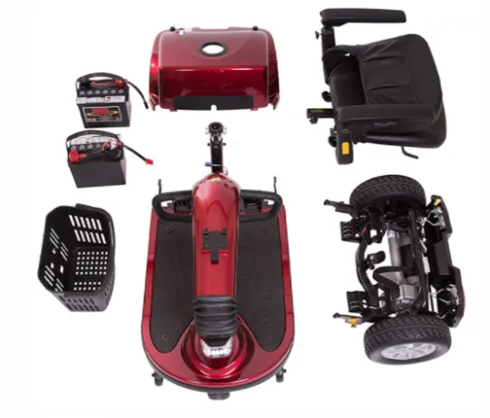 Close-up image of Companion GC240 Mid-Size Electric Mobility Scooter by Golden Technologies